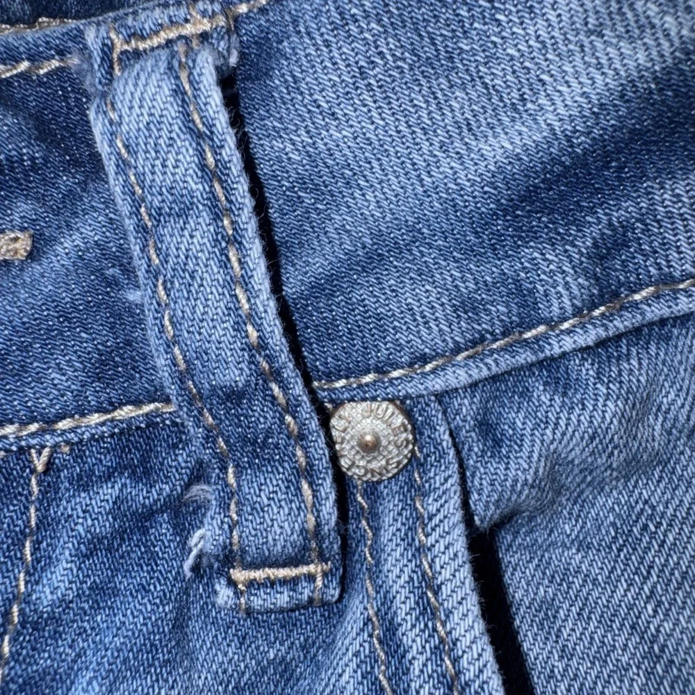 Sincerely Jules Jeans  Distressed  Womens Size 1/25 High Rise Straight Leg